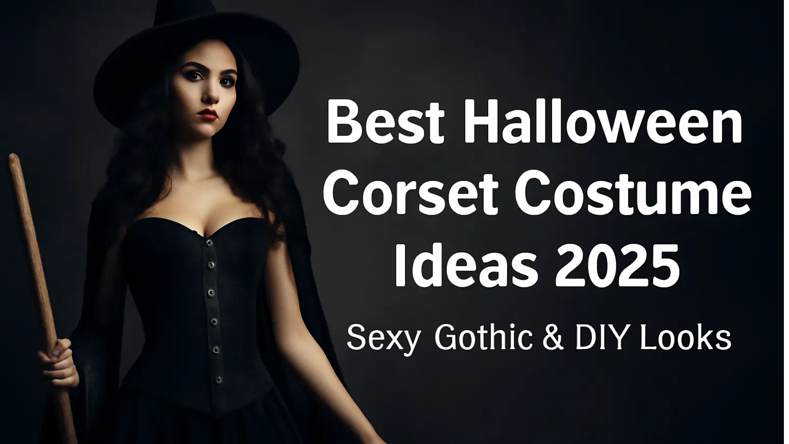 Die besten Halloween-Korsett-Kostümideen 2025 – sexy, Gothic & DIY-Looks