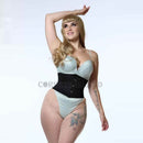 Black Waist Trainer Waspie Corset – Sculpt Your Hourglass