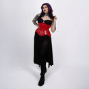 Vivian – Kurviges glänzendes PVC-Korsett mit doppelter Stahlkorsettstange | Alle Farben