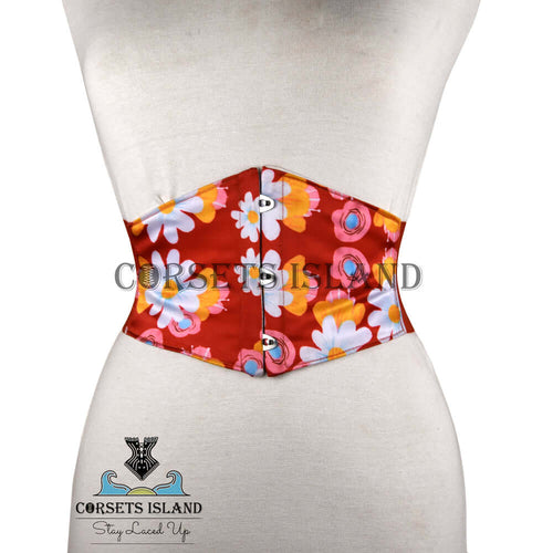 Floral Corset Belt for Women – Stylish Waist Shaping
