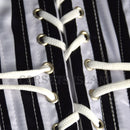 Laced Black and White Corset

