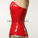 Red PVC Corset Waist Trainer 