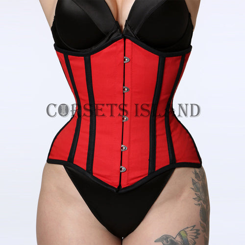 Red Underbust Corset | Waist Training & Shaping Corset