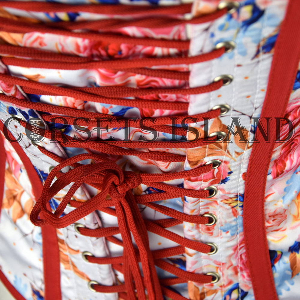 red corset