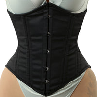 Daphne - Underbust Cotton Steel Boned Corset | All Colors
