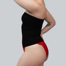 soft seamless bamboo longline corset liner smooth side fit - corsets island